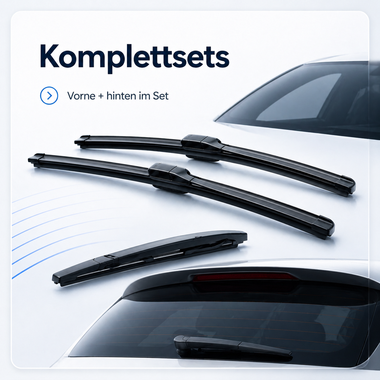Scheibenwischer Komplettsets für vorne und hinten kaufen