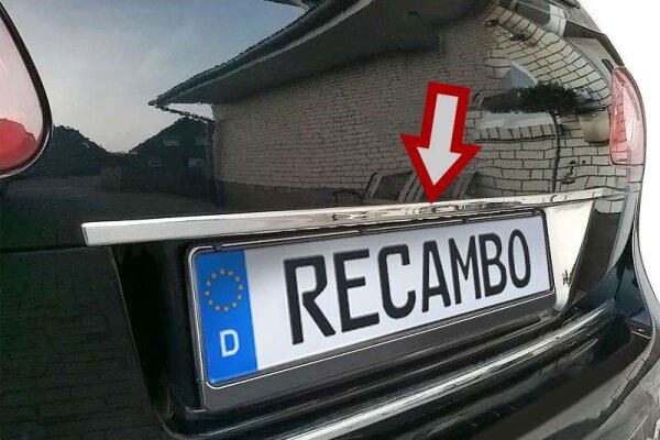 Edelstahl Kofferraumleiste Chrom passend für Skoda Roomster 2006-2015 | Yeti 2009-2017