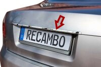 Edelstahl Kofferraumleiste Chrom passend für Audi A4...