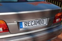 Edelstahl Kofferraumleiste Chrom passend für BMW 5er Limousine | E39 | 1995-2004