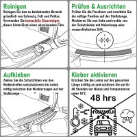Ladekantenschutz ABS passend für Mercedes Sprinter | W907 W910 | BJ ab 2018>