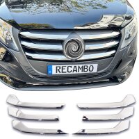 Edelstahl Kühlergrill Leisten chrom für Mercedes Vito V-Klasse | W447 | MOPF ab BJ 2024>
