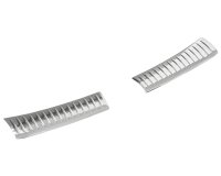 Ladekantenschutz Edelstahl innen + außen | CHROM - MATT |passend für Ssangyong Torres | BJ ab 2022>