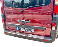 Ladekantenschutz Edelstahl | CHROM - MATT | Fiat Talento - Nissan Primastar NV300 - Opel Vivaro B - Renault Trafic III