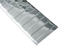 Ladekantenschutz Edelstahl | CHROM - MATT | Fiat Talento - Nissan Primastar NV300 - Opel Vivaro B - Renault Trafic III