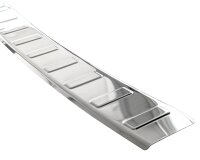 Ladekantenschutz Edelstahl | CHROM - MATT | passend für Jaguar E-Pace | X540 | BJ ab 2017>