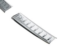 Ladekantenschutz Edelstahl innen | CHROM - MATT | passend für Mercedes EQB | Typ X243 | BJ ab 2021>