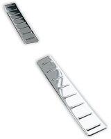 Ladekantenschutz Edelstahl innen | CHROM - MATT | passend für Renault Kadjar | BJ 2015-2022