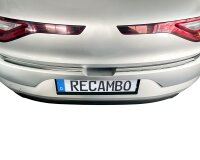 Ladekantenschutz Edelstahl | CHROM - MATT | passend für Renault Megane IV Schrägheck | ab 2016>