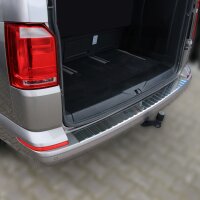 Ladekantenschutz Edelstahl | CHROM - MATT | passend für VW T6 | BJ ab 2015>