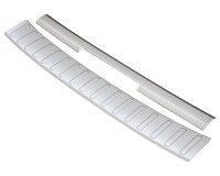 Ladekantenschutz Edelstahl innen + außen matt passend für Peugeot 308 III Schrägheck | BJ ab 2021>