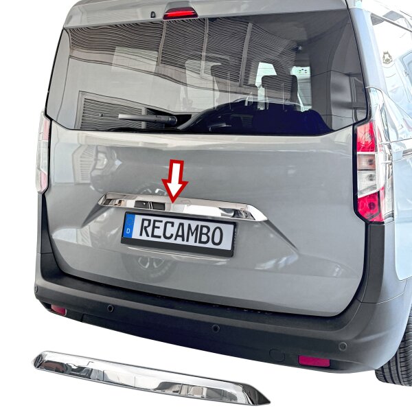 Edelstahl Chrom Kofferraumleiste passend für Ford Transit Courier | BJ ab 2023>