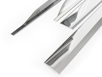 Edelstahl Chrom Türleisten passend für Ford Transit Courier | BJ ab 2023>