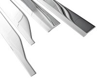 Edelstahl Chrom Türleisten passend für Ford Transit Courier | BJ ab 2023>