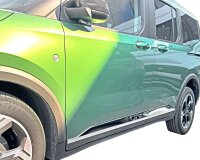 Edelstahl Chrom Türleisten passend für Ford Transit Courier | BJ ab 2023>