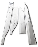 Edelstahl Chrom Türleisten passend für Ford Transit Courier | BJ ab 2023>