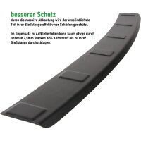 Ladekantenschutz ABS passend für Seat Ateca | ab BJ 2016- | mit Abkantung