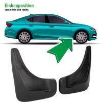 Schmutzfänger vorne passend für Chevrolet Orlando | BJ 2010-2018 | passgenau