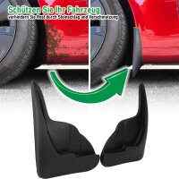 Schmutzfänger vorne passend für Citroen C4...