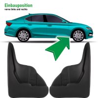 Schmutzfänger vorne passend für Citroen C4 Schrägheck | BJ 2010-2018 | passgenau