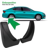 Schmutzfänger hinten passend für Ford Kuga III | DFK | BJ ab 2019> | passgenau