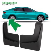 Schmutzfänger hinten passend für Kia Soul III | SK3 | BJ ab 2019> | passgenau