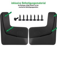 Schmutzfänger hinten passend für Kia Soul III | SK3 | BJ ab 2019> | passgenau