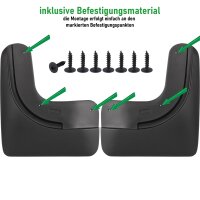 Schmutzfänger hinten passend für MB V-Klasse Vito | W447 | BJ ab 2014> | passgenau