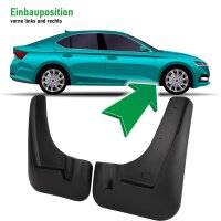 Schmutzfänger vorne passend für Nissan X-Trail III | T32 | BJ 2014-2022 | passgenau