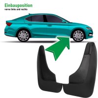 Schmutzfänger vorne passend für Dacia Duster I | BJ 2010-2017 | passgenau