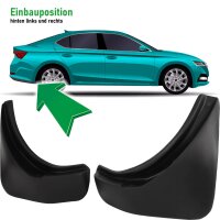 Schmutzfänger hinten passend für Dacia Duster I BJ 2010-2015 | passgenau