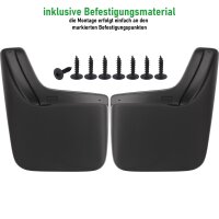 Schmutzfänger hinten passend für Dacia Sandero I | BJ 2009-2012 | passgenau