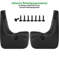 Schmutzfänger vorne passend für Dacia Sandero I | BJ 2009-2012 | passgenau