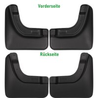 Schmutzfänger vorne passend für Renault Talisman Grandtour | BJ 2015-2022 | passgenau