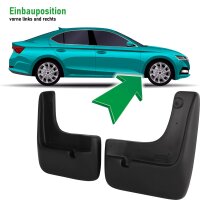 Schmutzfänger vorne passend für SsangYong Kyron | BJ 2005-2015 | passgenau