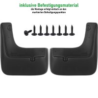 Schmutzfänger vorne passend für SsangYong Kyron | BJ 2005-2015 | passgenau