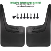 Schmutzfänger hinten passend für SsangYong Kyron | BJ 2005-2015 | passgenau