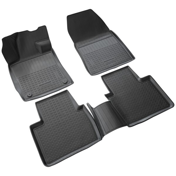 3D Gummi Fussmatten passend für Citroen C5 X | BJ ab 2021> | passgenau