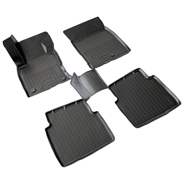 3D Gummi Fussmatten passend für Ford Kuga III | DFK | BJ ab 2019> | passgenau mit Rand