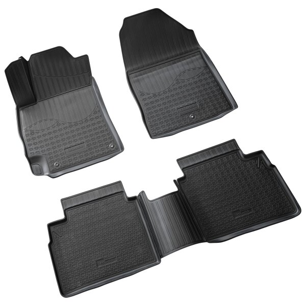 3D Gummi Fussmatten passend für Hyundai Elantra VI | AD | BJ ab 2015>
