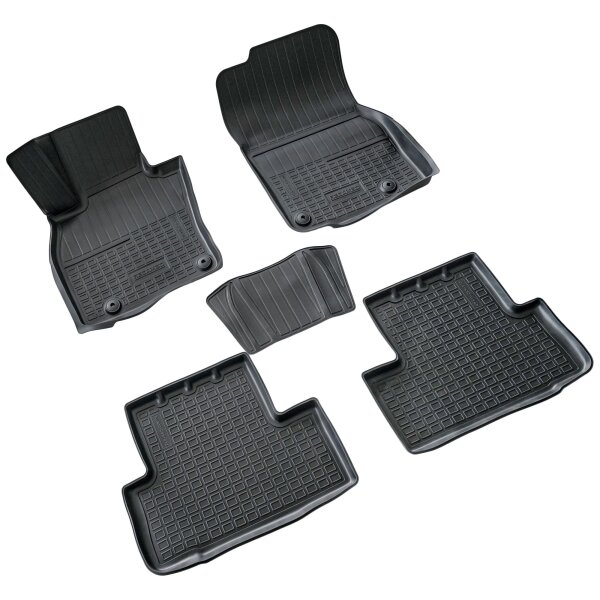 3D Gummi Fussmatten passend für Mazda CX-60 | BJ ab 2022 | passgenau mit Rand