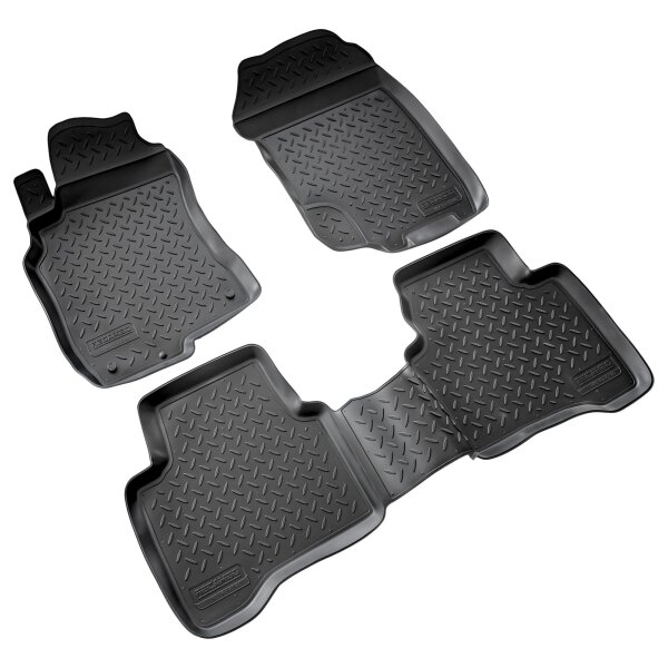 3D Gummi Fussmatten passend für Nissan X-Trail | T30 | BJ 2001-2007 | passgenau