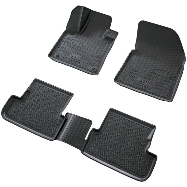 3D Gummi Fussmatten passend für Peugeot 3008 II | BJ 2016-2023 | passgenau