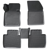 3D Gummi Fussmatten passend für Peugeot 508 II | BJ 2018-2025 | passgenau mit Rand