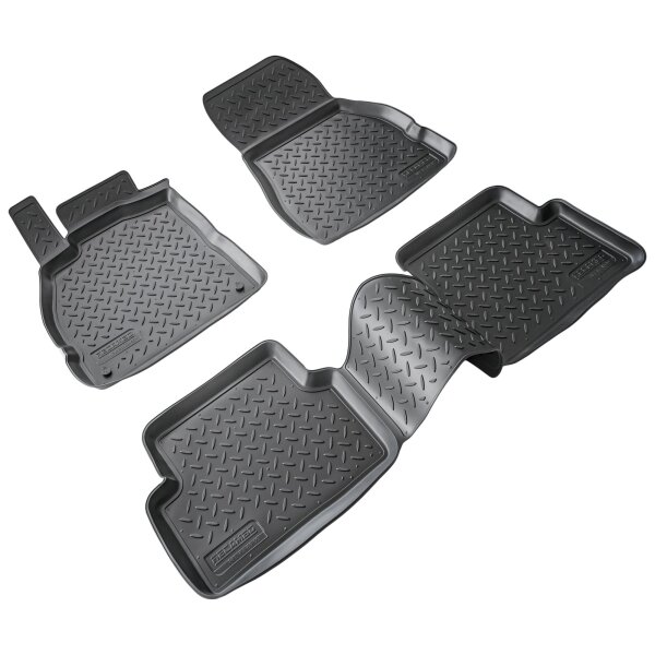 3D Gummi Fussmatten passend für Renault Megane II | BJ 2002-2009 | passgenau