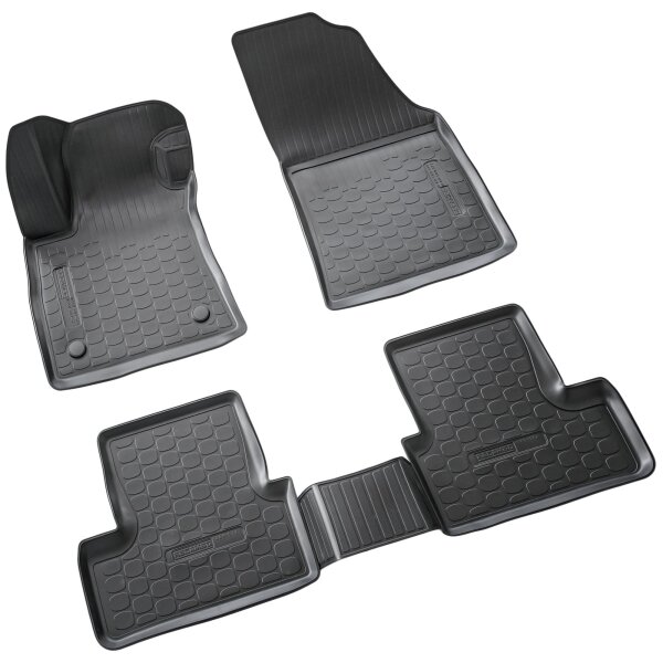 3D Gummi Fussmatten passend für Renault Megane IV | BJ ab 2016> | passgenau