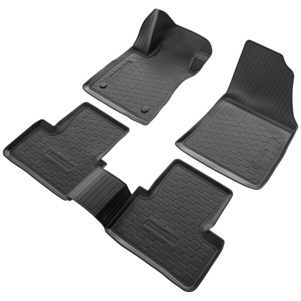 3D Gummi Fussmatten passend für Renault Megane IV Limousine | BJ ab 2016>