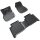 3D Gummi Fussmatten passend für Renault ZOE | BJ 2012-2024 | passgenau mit Rand