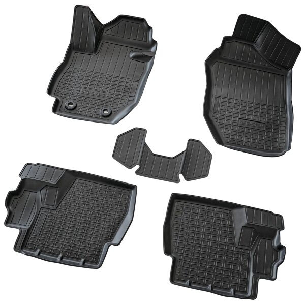 3D Gummi Fussmatten passend für Suzuki Jimny Automatik | BJ 2018-2021 | passgenau