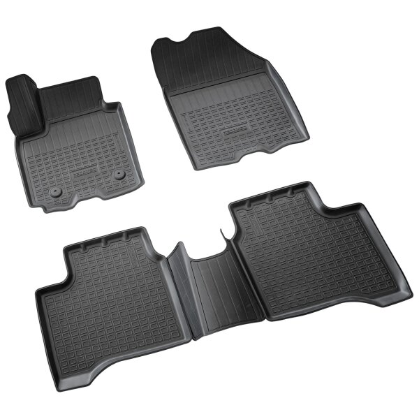 3D Gummi Fussmatten passend für Suzuki Swift | BJ 2017-2024 | passgenau mit Rand